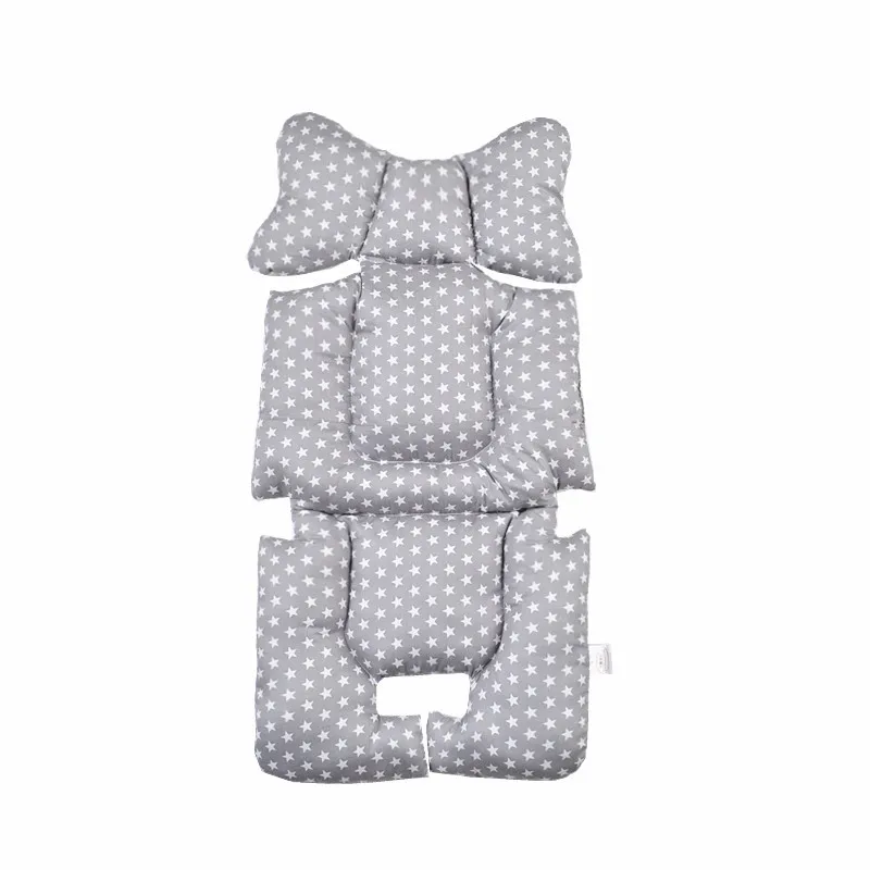 Подушка для детской коляски, коврик для новорожденного, подушка для сиденья, хлопок, Детские аксессуары, коляска для малыша, подушка, доступны с обеих сторон YCZ028