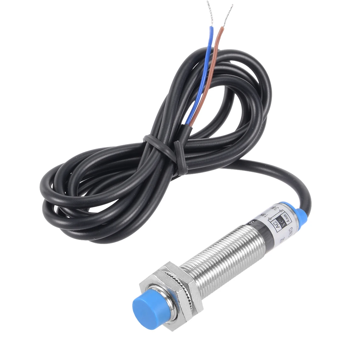

uxcell 4mm Inductive Proximity Sensor Switch Detector NC AC 90-250V 400mA 2-wire LJ12A3-4-J/DZ