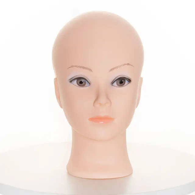 はげマネキンヘッドかつら3d目マネキンヘッドかつらスタンドホルダーのためのups髪の帽子ディスプレイmanicanヘッド Wig Stands Aliexpress