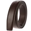 Ceinture 100% en cuir véritable pour hommes, avec trous, sans boucle, haute qualité, 3.5cm ► Photo 1/6