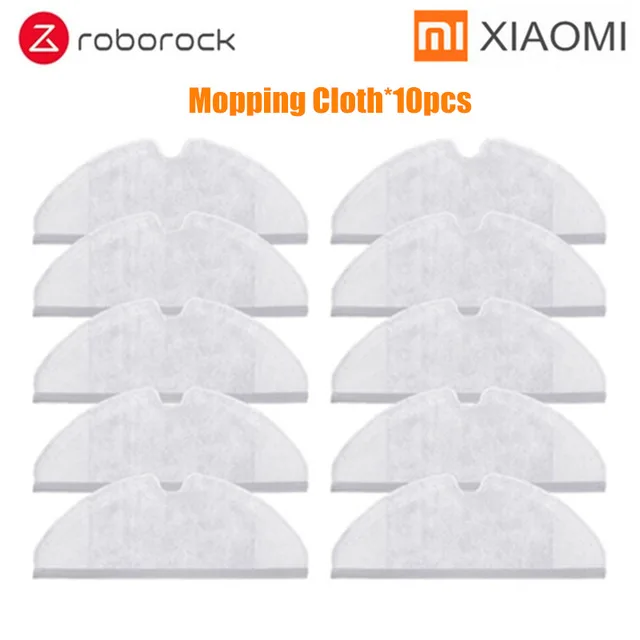 Mimop-2 Подходит для XiaoMi Roborock S50 S51 S55 аксессуары Запчасти для пылесоса комплекты основная щетка+ фильтр+ Боковая щетка+ Швабра - Цвет: Mimop-2