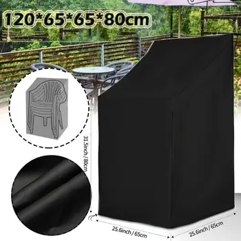

Stacking Chair Cover Quality UV Waterproof Outdoor Garden Patio Furniture Chairs