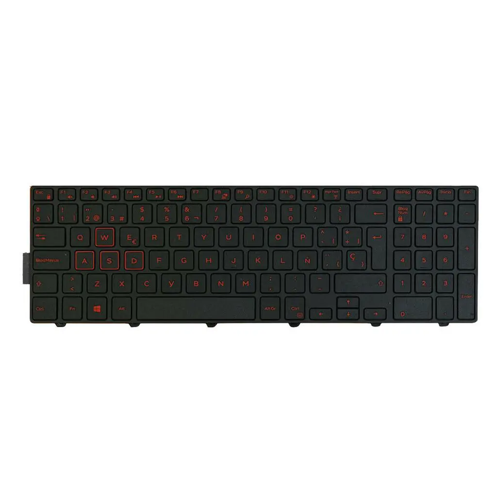 Для Dell Inspiron 15 7559 ноутбук испанская клавиатура Замена Teclado Черный SP