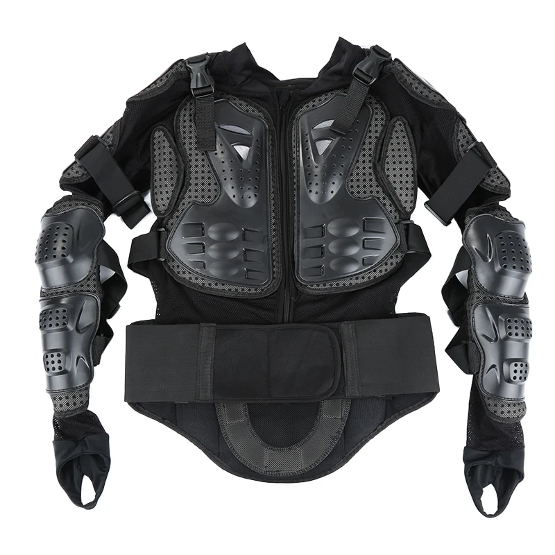 Полный мотоциклетная нательная футболка Armor куртка CROSS Back плечо протектор