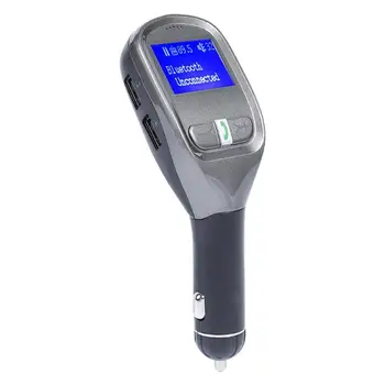 

A11 Bluetooth 4.2 Car Kit FM Transmitter Modulator Handsfree MP3 Player USB Charger Supporting Playing Music On U-Disk