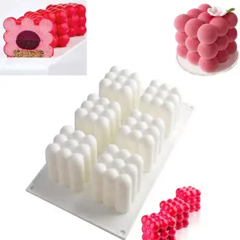 

Magic Cube Mold Small Ball Silicone Mould for Baking Cake Mousse Fondant