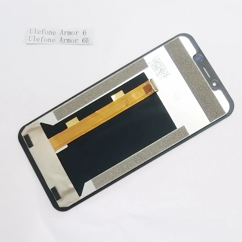 Для оригинального Ulefone Armor 6 6E ЖК-дисплей+ кодирующий преобразователь сенсорного экрана в сборе Замена 6," FHD+ 18:9 2246x1080P Android 8,1