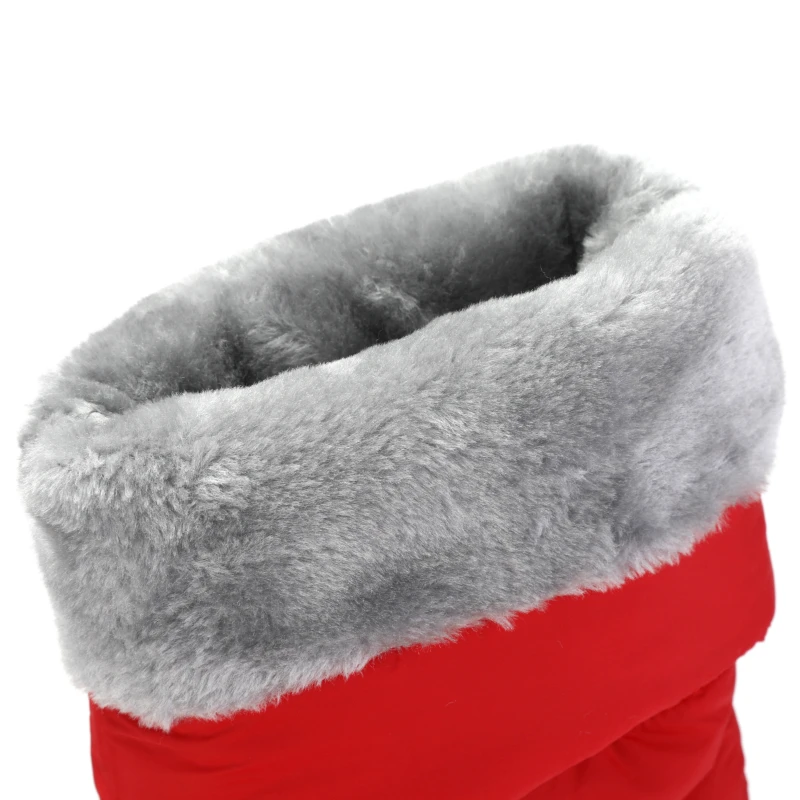 Women Snow Boots Warm Fur Plush Down Waterproof Comfortable Women's Knee High Boot Plus Size