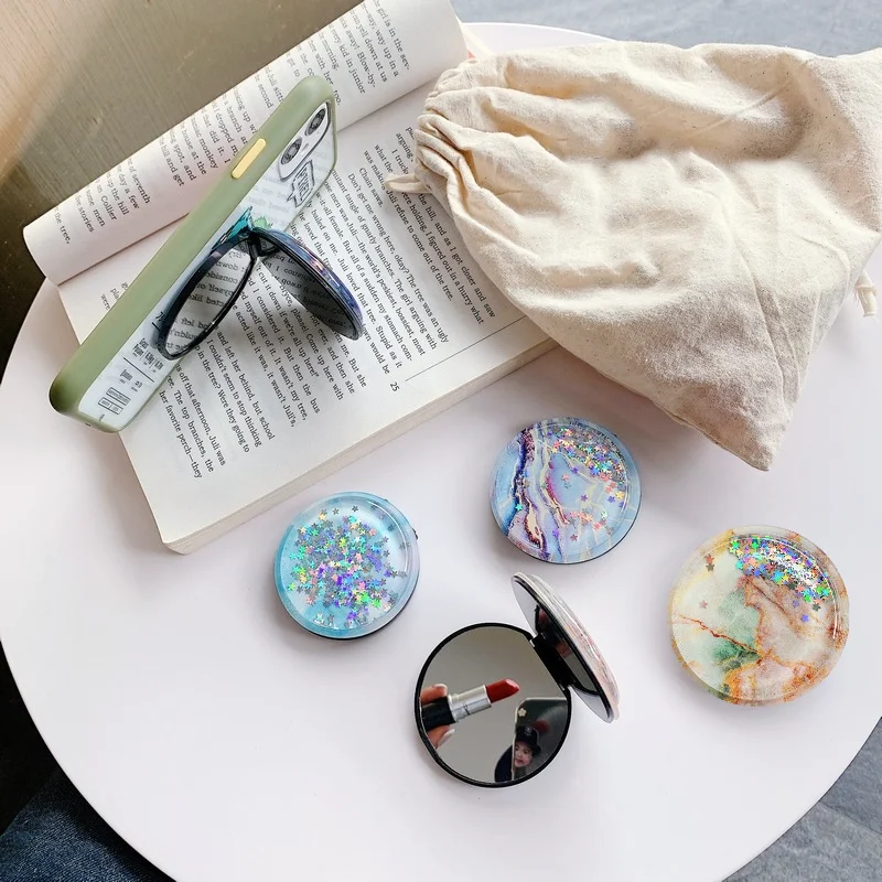 ZUCZUG lovely unicorn Painted Foldable Phone Stand Holders For Smartphones and Tablets Mobile Phone Universal Finger Ring Holder wooden mobile stand