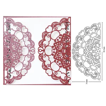 

craft dies Christmas lace edge border Metal Cutting Dies Stencils dies DIY Scrapbooking dies Paper Card Making Embossing Die Cut