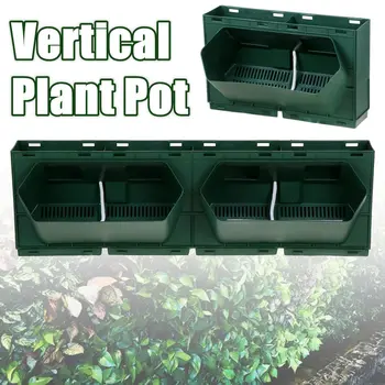 

2/4 Hole Honeycomb Vertical Green Plant Pot Wall Hanging Flower Pot Multi-layer Combination Balcony Bonsai Home Garden Decor