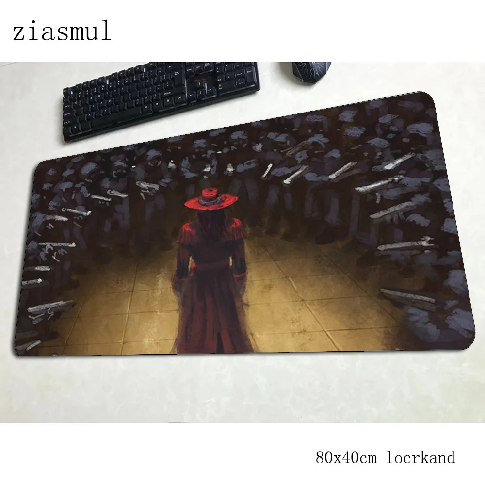 Hellsing коврик для мыши 80x40 см игровой коврик для мыши с изображением офисные кресла ноутбук с алюминиевым корпусом стол коврик властная padmouse игры pc gamer коврики