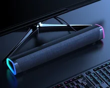 

3D Surround Soundbar Bluetooth 5.0 Speaker Wired Computer Speakers Stereo Subwoofer Sound bar for Laptop PC Theater TV 3.5mm