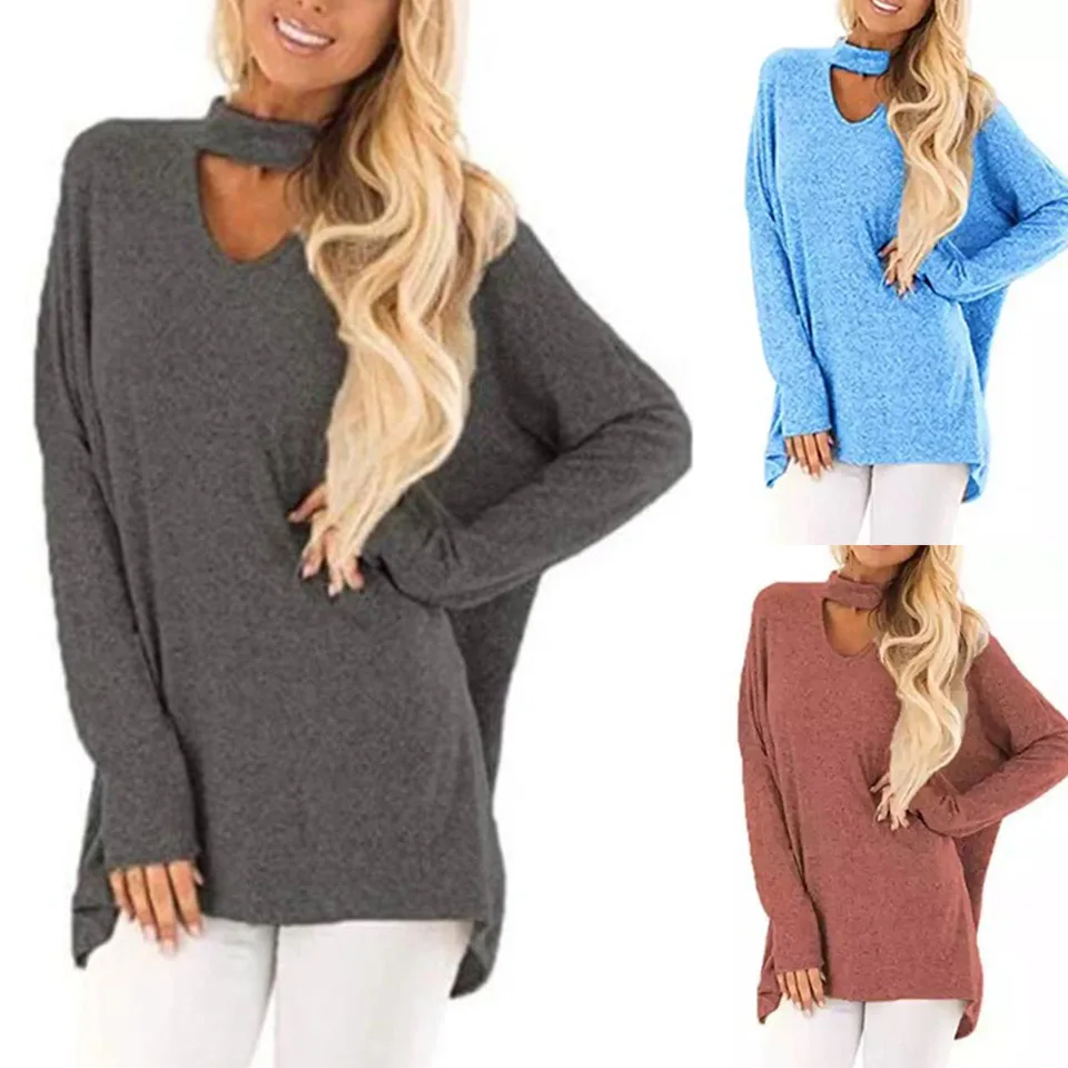 

Bat Wing Hoodie Keyhole Neck Poleron Mujer 2019 Plain Sweatshirt Tunic Long Sleeve Hipster Hoodie Streetwear Women Solid Hoodie
