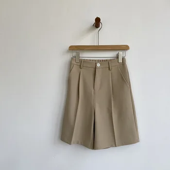 

Brand Fashion Women's High-end Luxury Summer Loose Versatile Thin Straight Casual Short