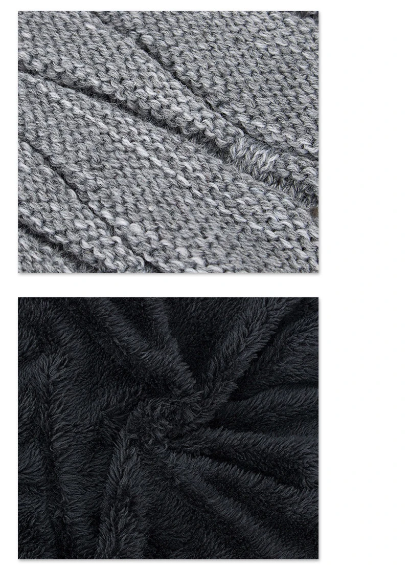 Модная однотонная зимняя теплая шапка бини вязаная Мужская s Skullies Beanies Головные уборы для мужчин и женщин шапки Gorros