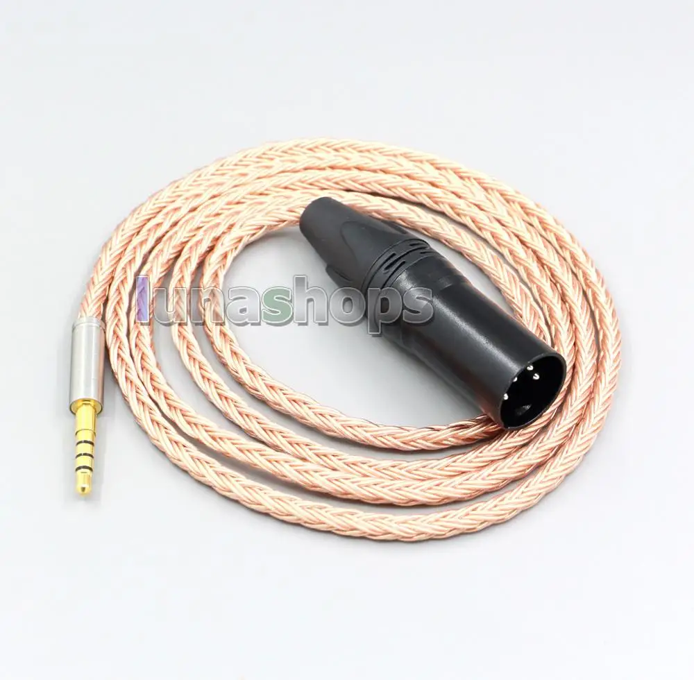 

LN006837 16 Core 99% 7N OCC Earphone Cable For Audio Technica msr7 sr5 ar3 ar5bt Fidelio X1 X2 F1 L2 L2BO X1S X2HR M2