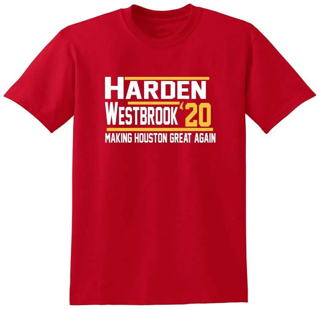 

Russ tops Westbrook Harden Houston tops Rokets 2020 T-Shirt Free Shipping Free shipping