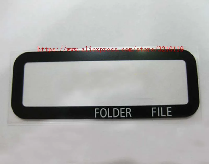 Shoulder small Externe Vitre Outer Glass screen Repair part For Canon EOS 1D-X 1DX DS12630 SLR