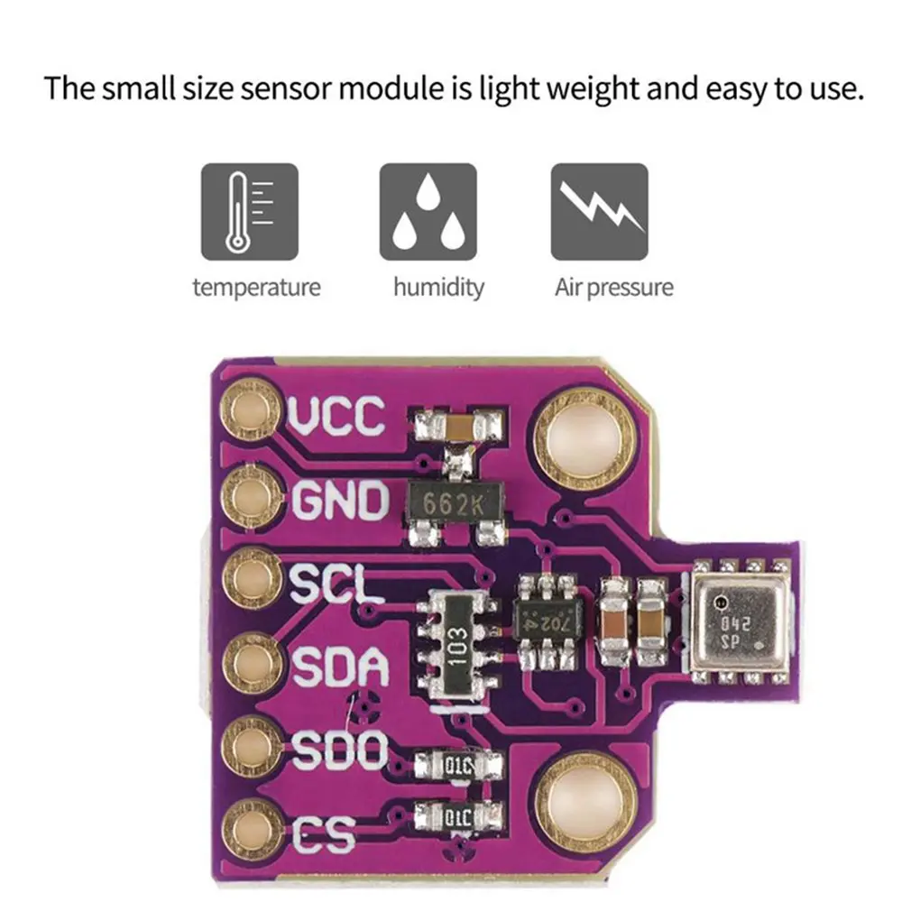 BME680 Environmental Sensor VOC Temperature Humidity Air Pressure Module