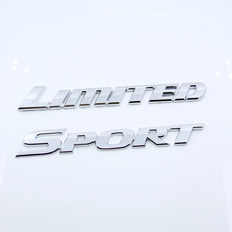 Хромированная эмблема с буквами ограниченная спортивная марка X COROLLA 240G PREVIA CAMRY VVT-i V8 VIGO 5,7 VX-R GX-R TRD наклейка на багажник автомобиля для Toyota