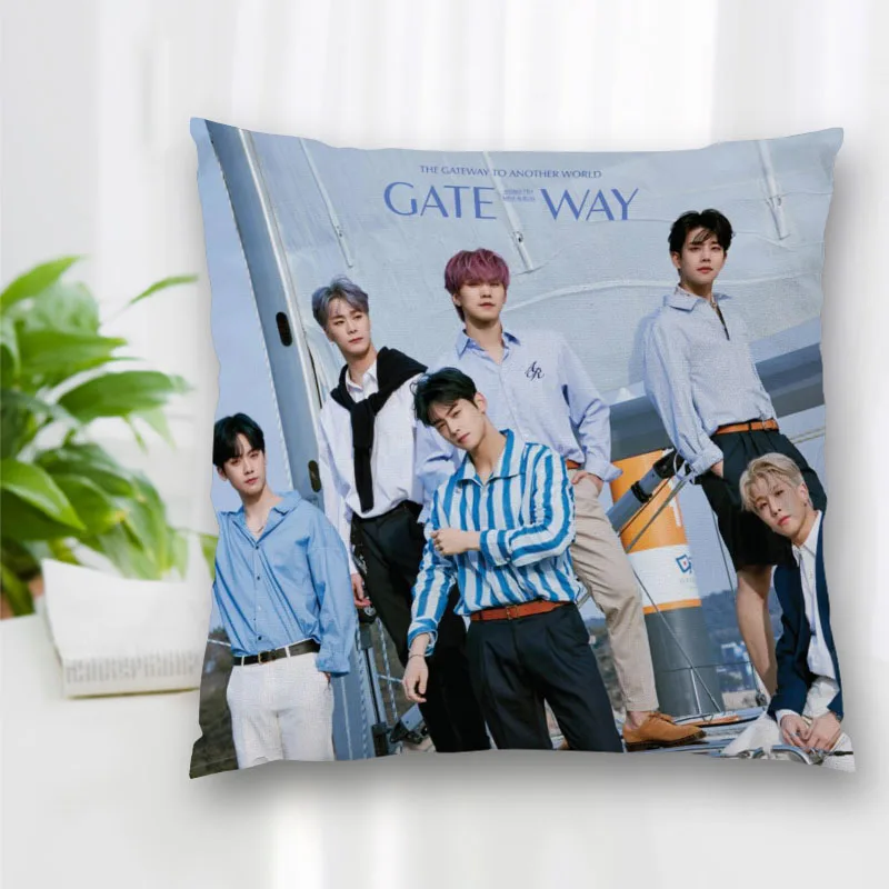 Высококачественный чехол на квадратную подушку KPOP ASTRO заказ молнии для спальни