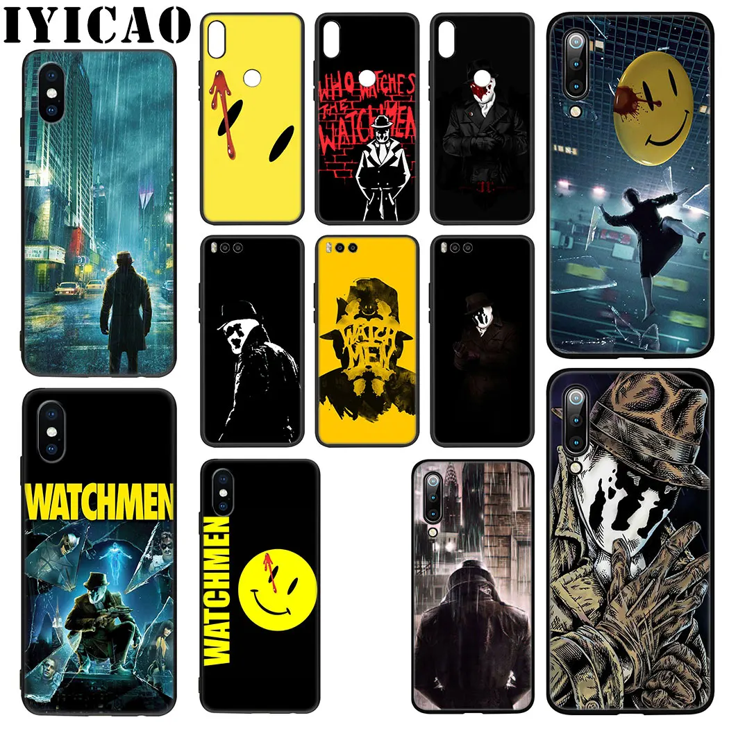IYICAO Watchmen' TV Series Soft Case for Xiaomi Mi 10 9 8 A3 A2 9T Pro Lite A1 CC9 CC9E 5X 6X Cover |