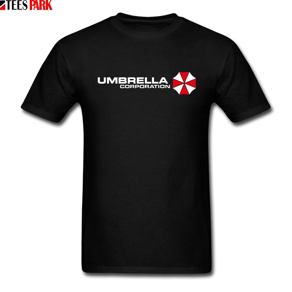Tanie Retro koszulki z krótkim rękawem korporacji Umbrella czarny T Shirt mężczyźni mężczyźni bawełna kulturystyka Tshirt wysokiej jakości studenci męskie T Shirt humor