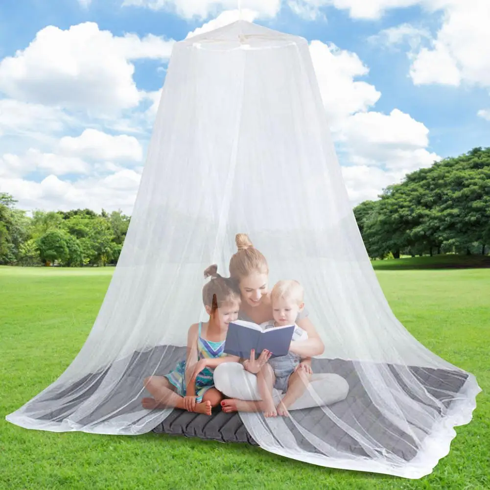 Fishing Bug Net Bed Outdoor Camping Pest Control Mosquito Net Ultra-fine  Mesh Hanging Insect Screen Hiking Tent Accessory