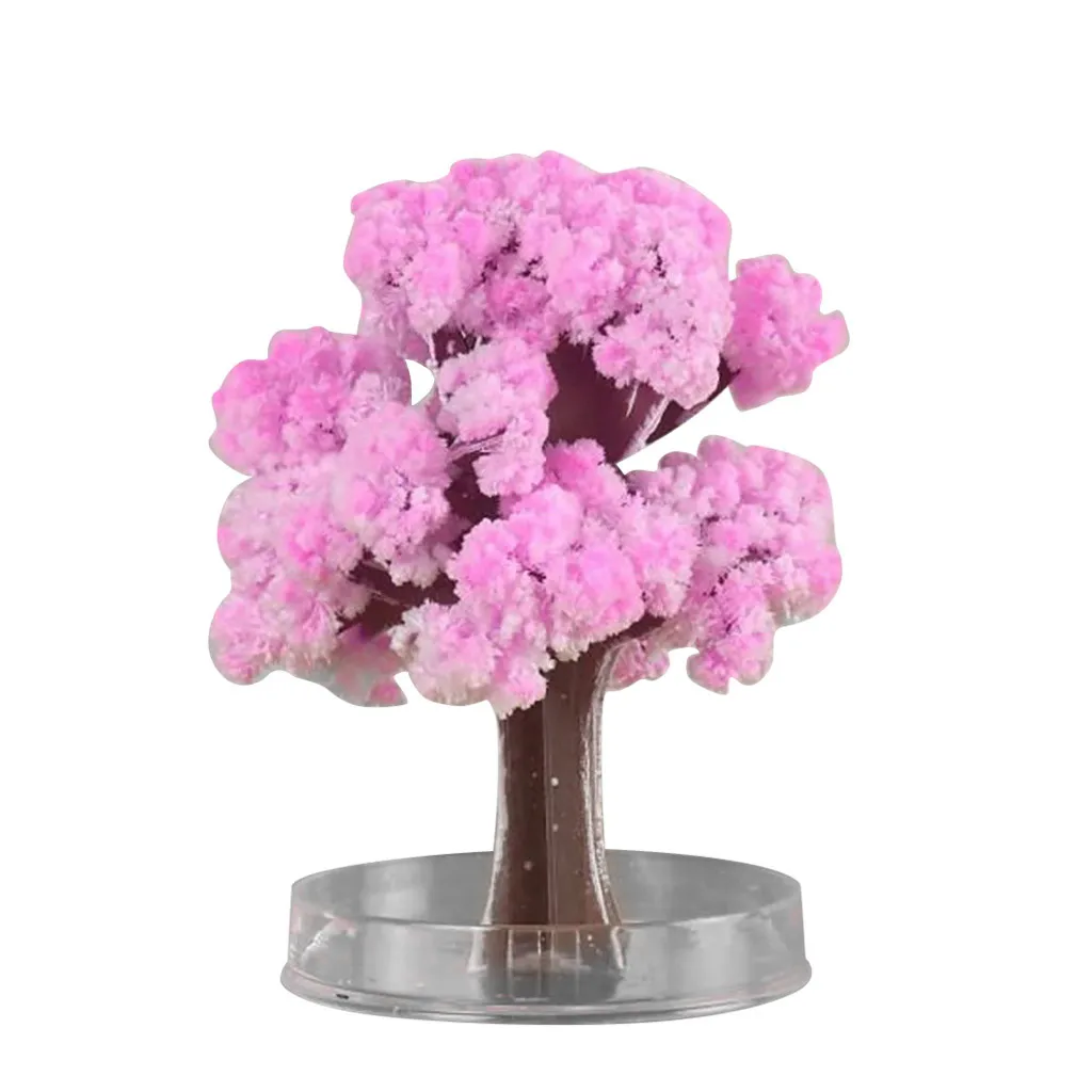 Цветущее бумажное дерево Cherrytree креативное цветное волшебное растущее игрушка
