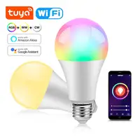 Wifi led tuya lâmpada inteligente rgb bluetooth app cozinha lâmpada regulável quarto iluminação interior compatível alexa/google casa