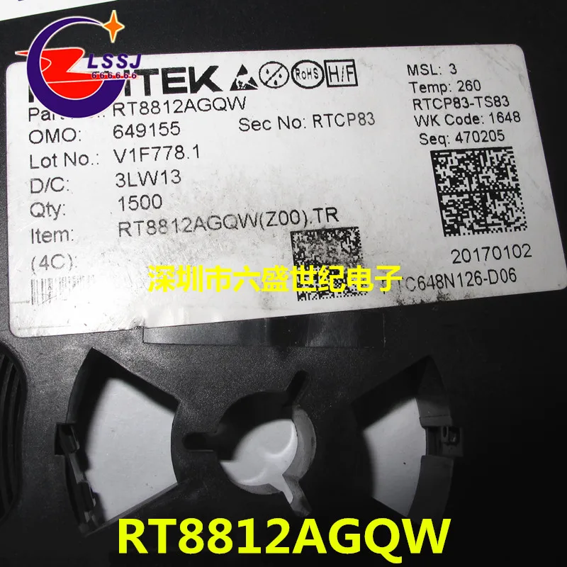 10 шт./лот RT8812AGQW QFN Новинка