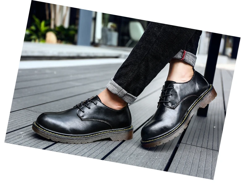 Cow Leather Men Boots Handmade Men Ankle Boots Lace-Up Working Shoes Hard-Wearing Safety Footwear Zapatos De Trabajo Para Hombre