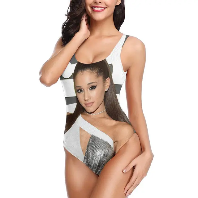 Swimsuit Female 21 New Ariana Grande Sexy One Piece Swimsuit Sexy Show Thin Holiday Hot Spring Beach Swimming One Piece Bikini Set Aliexpress
