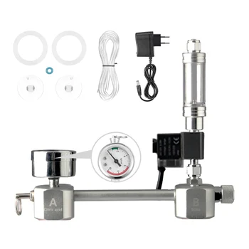 

Aquarium CO2 Generator System Kit CO2 Regulator Solenoid Valve Bubble Atomizer Fish Tank Carbon Dioxide Aquarium Equipment