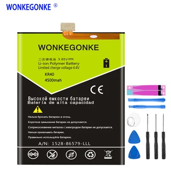 

WONKEGONKE 4500mah KR40 For Motorola Battery