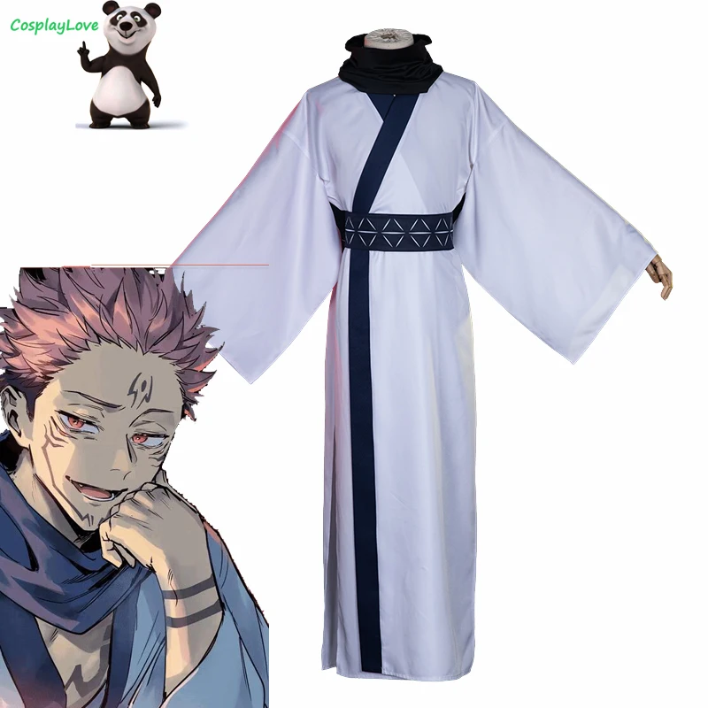 

CosplayLove Anime Jujutsu Kaisen Sorcery Fight Sukuna Ryomen Cosplay Costume Kimono For Male Boy Christmas Halloween