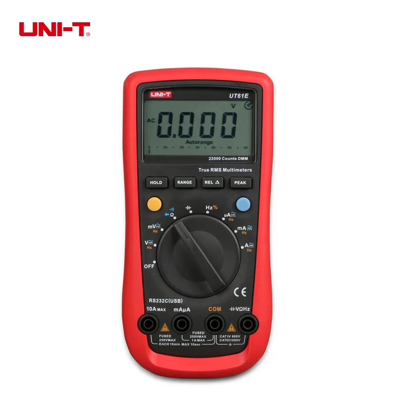 UNI T UT 61A UT61B UT61C UT61D UT61E Авто Ручная настройка диапазона Современный цифровой