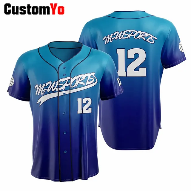 100 polyester baseball shirts