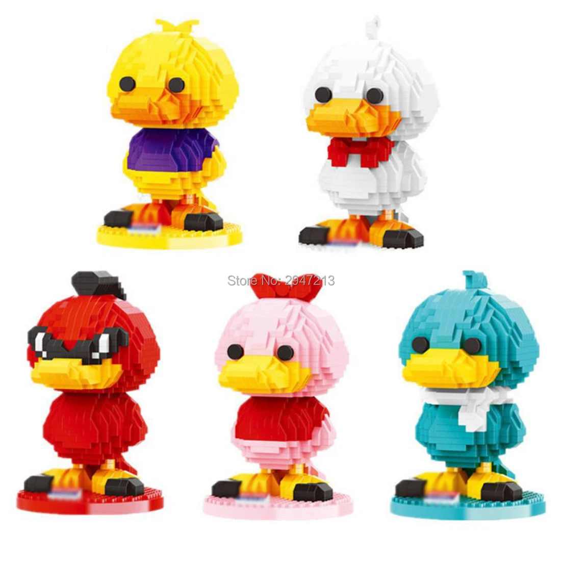 

hot LegoINGlys creators classic Fashion Image Cartoon Platypus model mini Micro Diamond Building Block nano bricks toys for gift