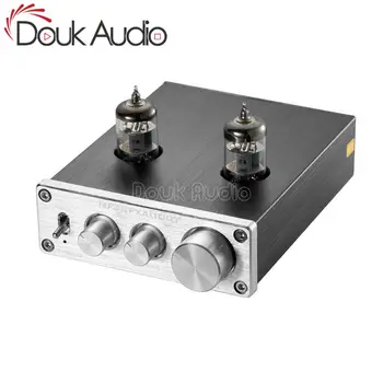 

Douk Audio Mini TUBE-03 Mini 6J1 Vacuum Tube Preamplifier Hi-Fi Stereo PreAmp With Treble & Bass & Volume Control