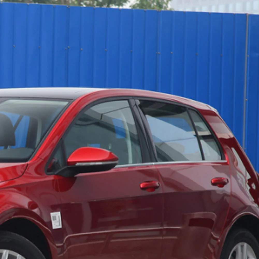 Для VOLKSWAGEN VW GOLF 7-го поколения MK7 2012- окна автомобиля Защита от солнца дождь тент козырек щит Shelter Защитная крышка рамка наклейка