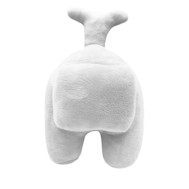 20cm Among Us Soft Plush Toys Vocal Butt Toy Stuffed Figure Plush Toys Pillow Pure Color