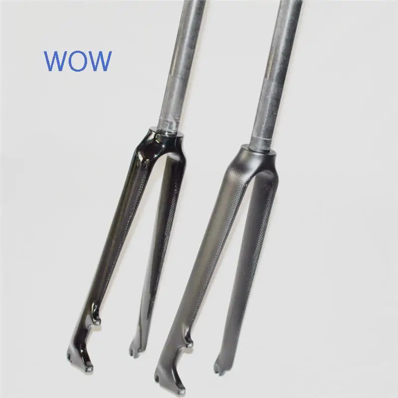 

Full Carbon Highway Bicycle Front Fork Disc Brakes Front Fork Carbon Fork 700C Fixed Gear Bicycle Front Fork