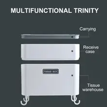 Водонепроницаемый тканевый ящик для ванной комнаты без ударов держатель для туалетной бумаги чехол для хранения Высокое качество материалов, водонепроницаемый и прочный