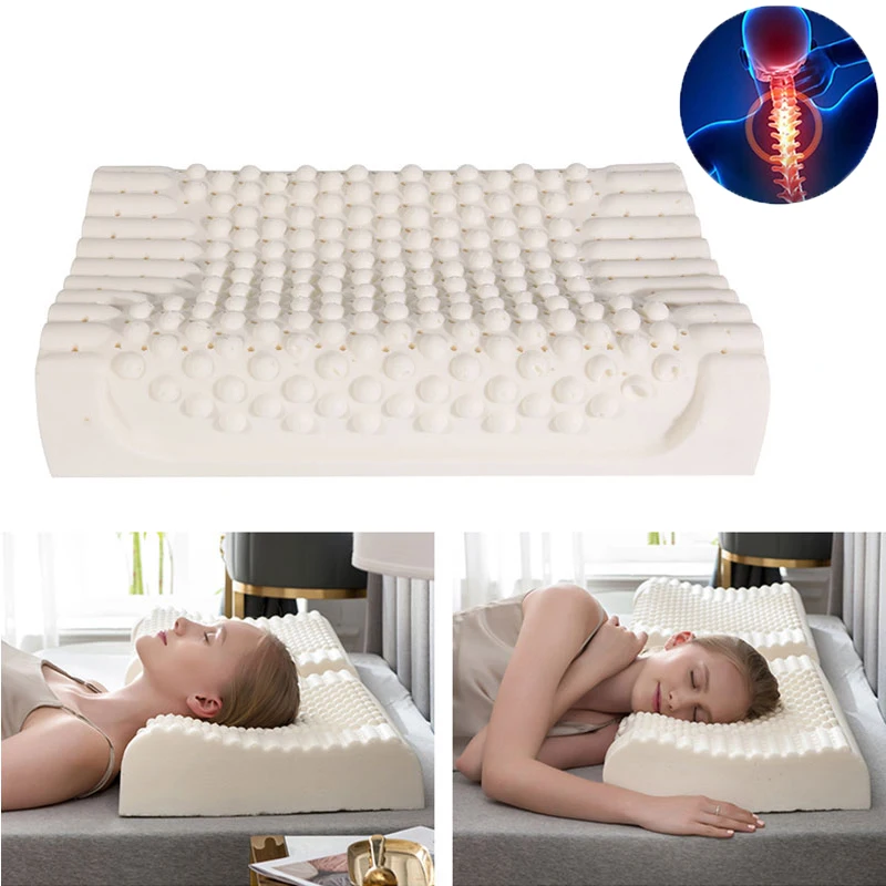 Ортопедические подушки из чистого натурального латекса тайские лечебные для шеи