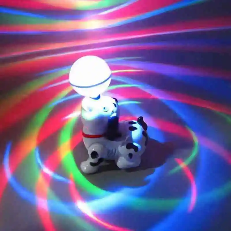 Children Electric Dancing Revolving Moving Sound Running Light