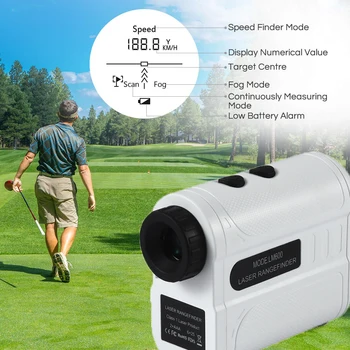 

Multipurpose Hand-Held Golf Range Accurate Adjustable Diopter Finder Laser Rangefinder Magnification Distance Measure Telescope