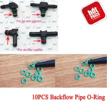 10 шт./пакет ERIKC коллектора системы впрыска топлива Форсунка возвратного масляного обратного трубы резиновое уплотнительное кольцо для Bosch 110 серии Инжектор