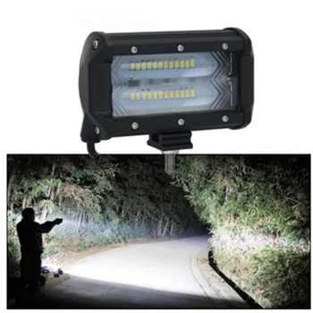 

Waterproof LED Work Light Lamp Exterior Parts 72W Off-Road Vehicle Car